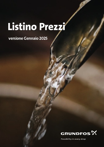 grundfos - listino 2025